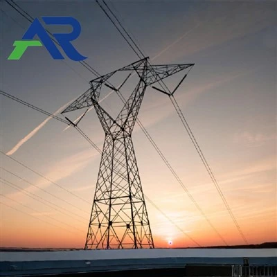 Metal Power Line Tower
